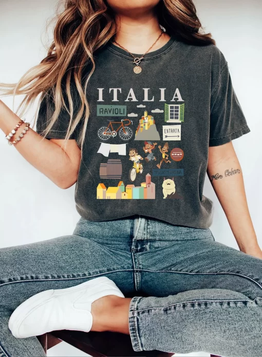 Pixar Luca Italia Icons Tee