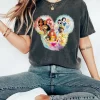 Watercolor Disney Princess Characters Tee