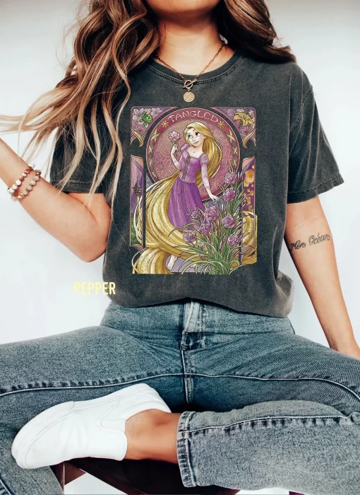 Family's Disney Tangled Princess Shirt