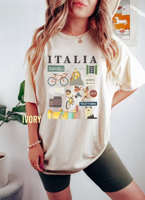 Pixar Luca Italia Icons Tee