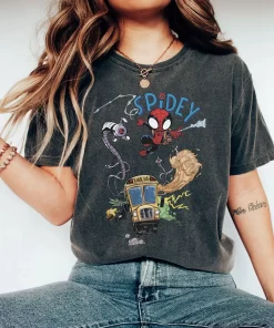 Vintage Spidey Schoolbus Tee