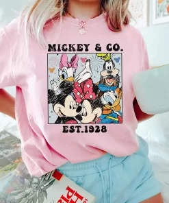 Retro Mickey and Friends 1928 Tee