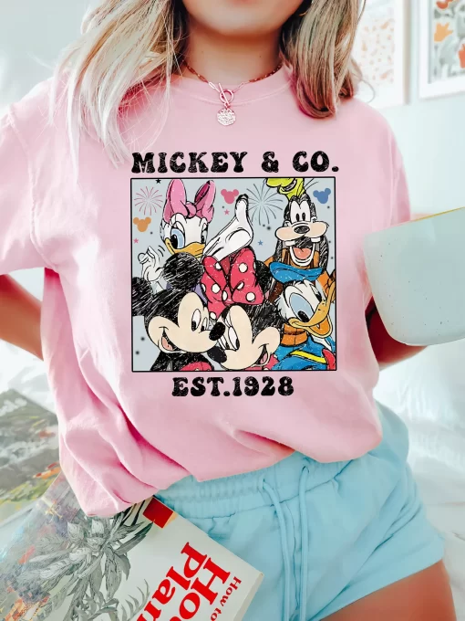 Retro Mickey and Friends 1928 Tee