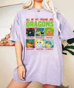 Classic Toothless and Friends Tee