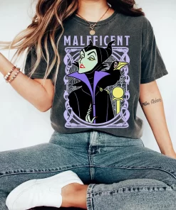 Retro Villains Maleficent Tshirt
