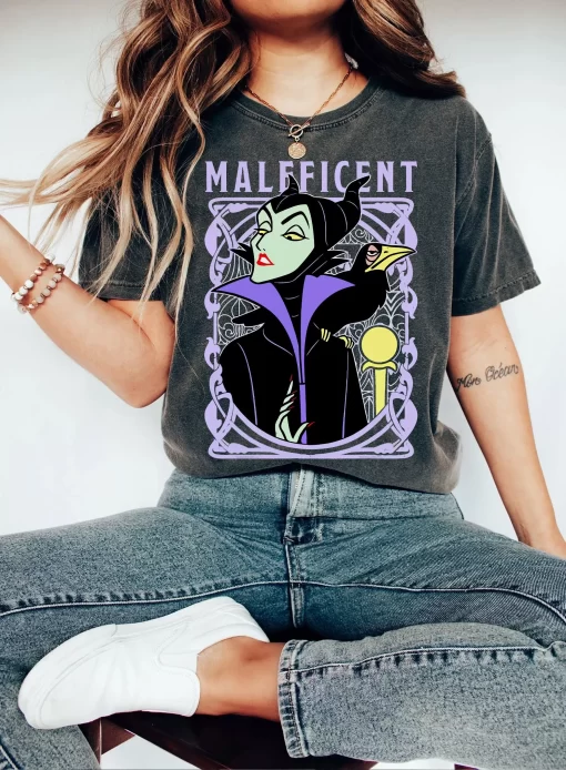 Retro Villains Maleficent Tshirt