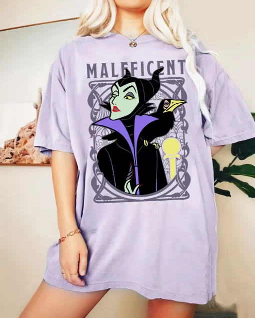 Retro Villains Maleficent Tshirt