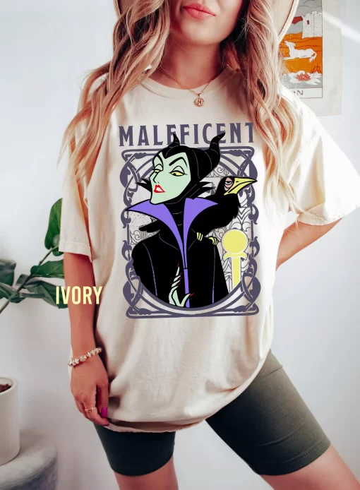 Retro Villains Maleficent Tshirt