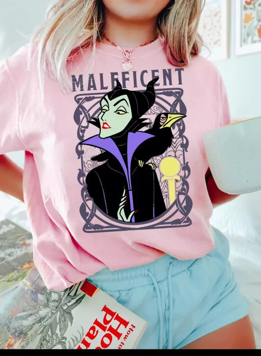 Retro Villains Maleficent Tshirt