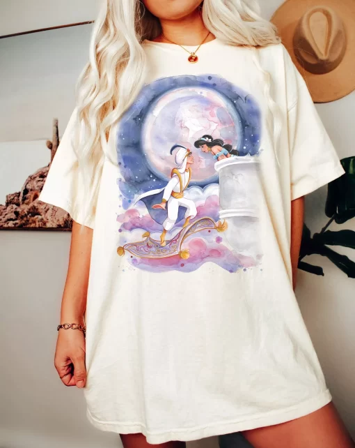 Aladdin and Jasmine Unisex Shirt