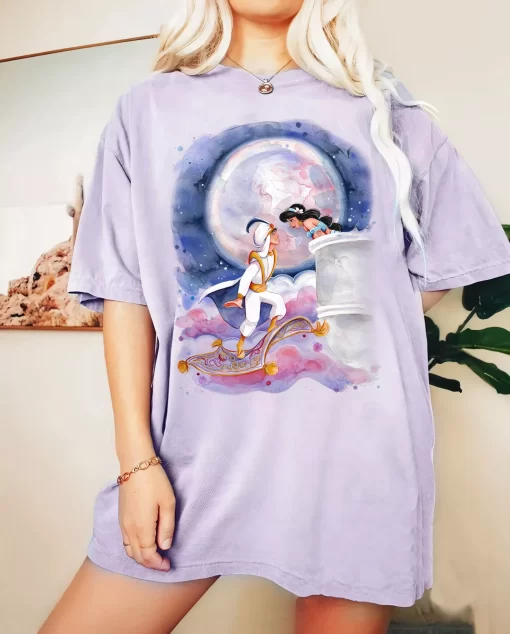 Aladdin and Jasmine Unisex Shirt