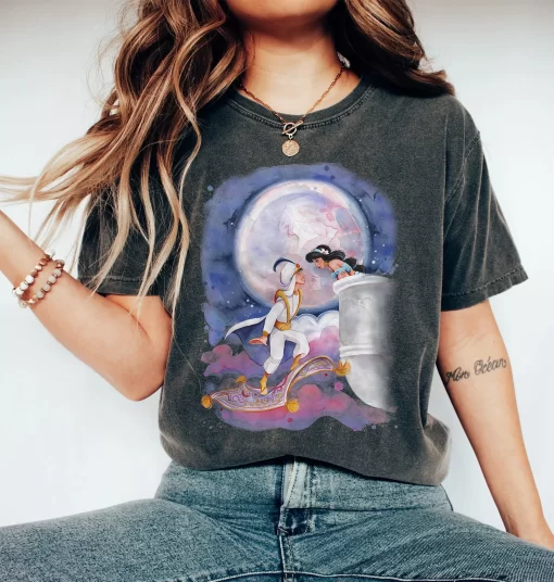 Aladdin and Jasmine Unisex Shirt