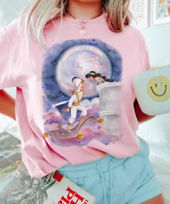 Aladdin and Jasmine Unisex Shirt