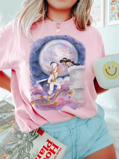 Aladdin and Jasmine Unisex Shirt