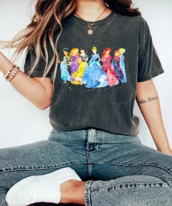 Watercolor Girls Disney Clothing