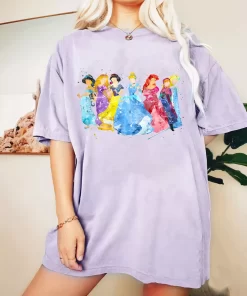 Watercolor Girls Disney Clothing