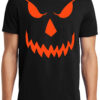 Big Guys Rule Big and Tall King Size Halloween Costume Evil Scary Pumpkin T-Shirt - 1