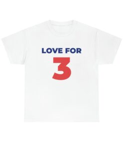 Love for 3 T-Shirt Damar Hamlin Shirt - 2