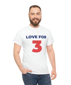 Love for 3 T-Shirt Damar Hamlin Shirt - 5