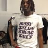 Pussy builds strong bones Playboi carti Unisex T-Shirt - 1