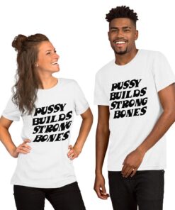 Pussy builds strong bones Playboi carti Unisex T-Shirt - 2