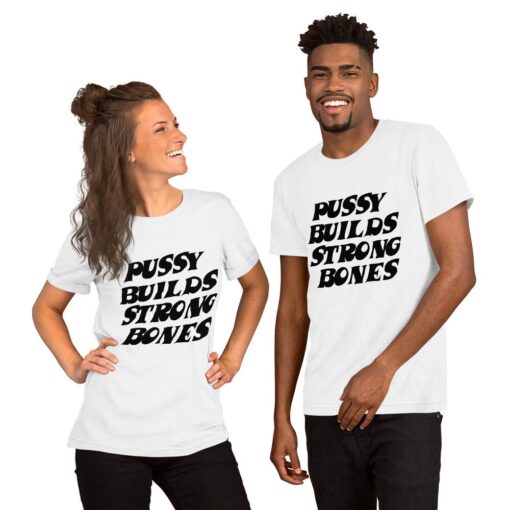 Pussy builds strong bones Playboi carti Unisex T-Shirt - 2