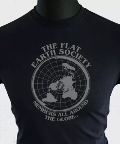 The Flat Earth Society Tshirt