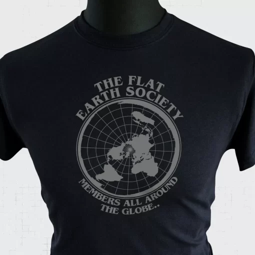 The Flat Earth Society Tshirt