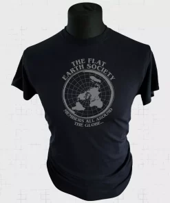 The Flat Earth Society Tshirt