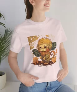 Watercolor Golden Lion Tamarin Tee