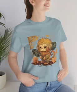 Watercolor Golden Lion Tamarin Tee