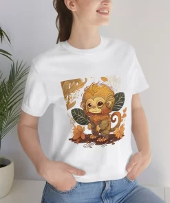 Watercolor Golden Lion Tamarin Tee